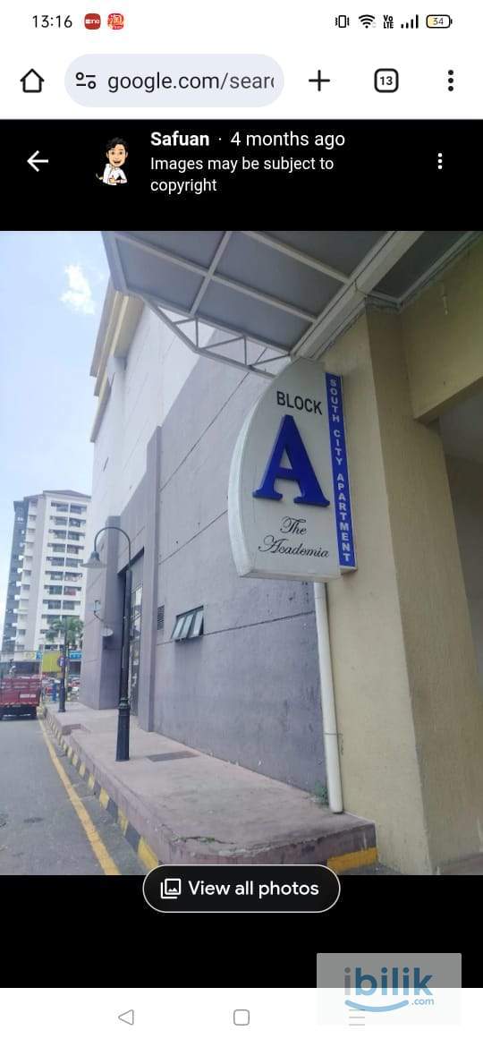 Fully Furnished Room at Academia South City Free Wifi & Water, walk to MRT & KTM - Image 4