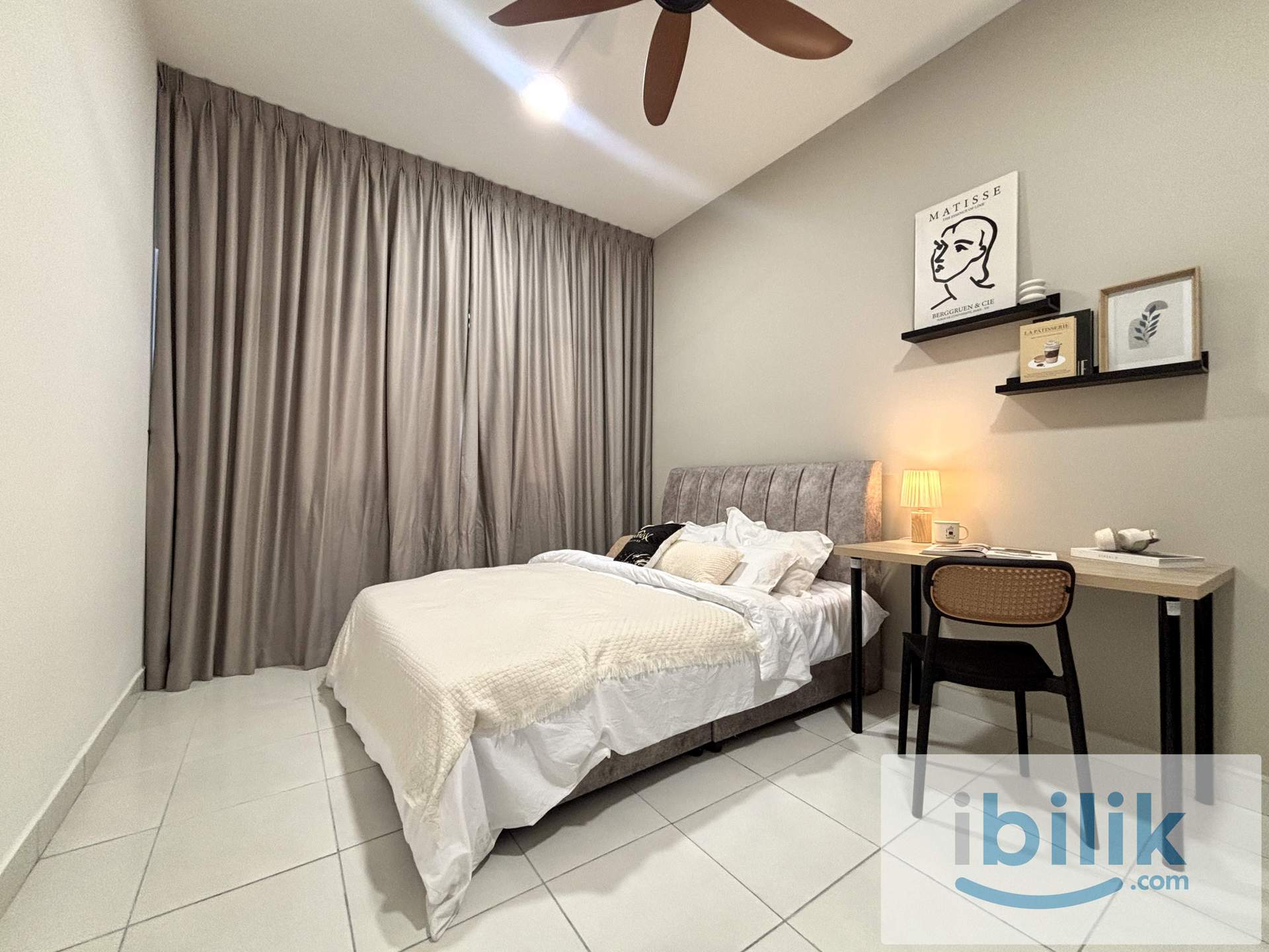 🏠FULLY FURNISHED QUEEN ROOM FOR RM800 ONLY MIX GENDER UNIT! VERY NEAR TO BUKIT JALIL & SRI PETALING 😍 - Image 2