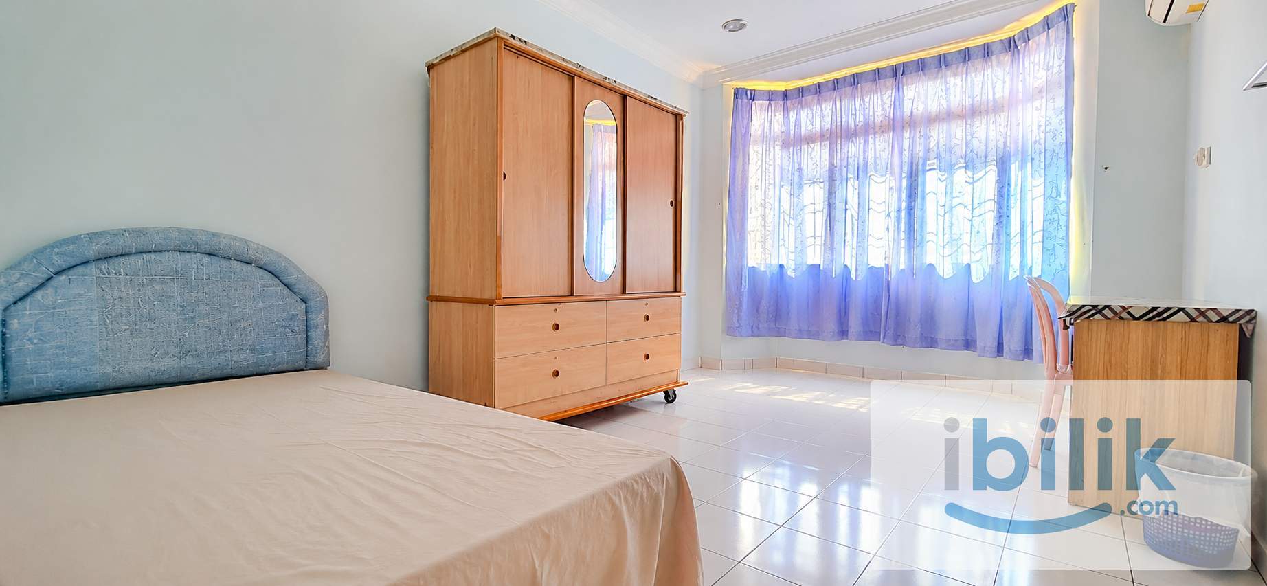 🏡 SPACIOUS FURNISHED COMMON ROOM FOR RENT | 🏡 宽敞次卧出租 @ Kingfisher Park, Kota Kinabalu - Image 1