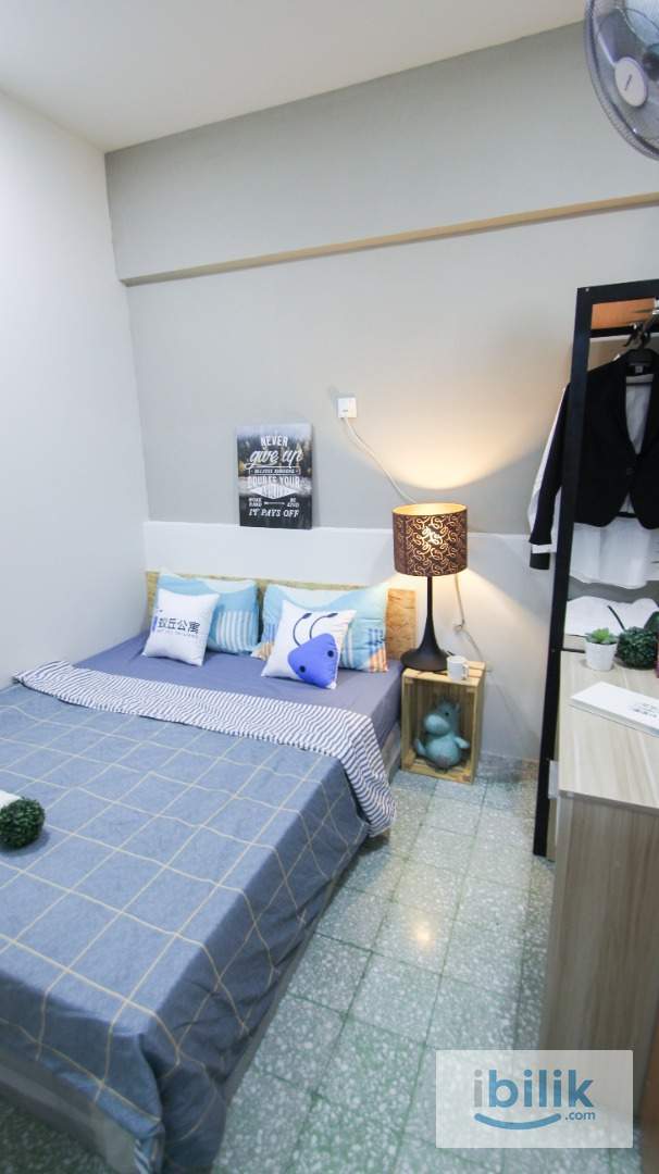 Taman Aman (Seapark) Single Bed, no AC(Partition) - Image 1