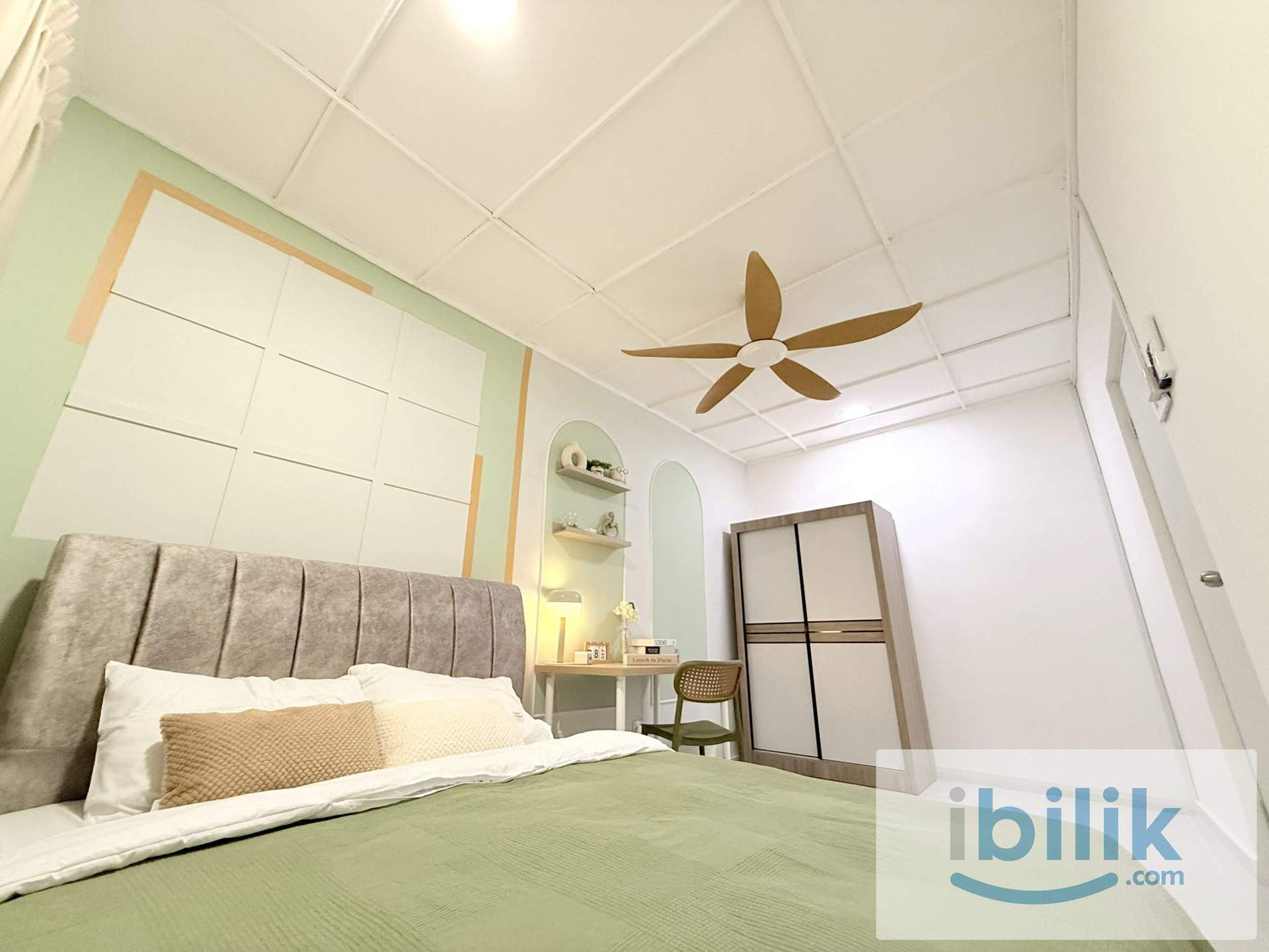 7MINS WALK TO LRT SS15 🚝 PREMIUM QUEEN ROOM FOR MIX GENDER UNIT ✨ NEAR INTI COLLEGE 🏢🛏️ PRIVATE QUEEN ROOM‼️ MIX GENDE - Image 2