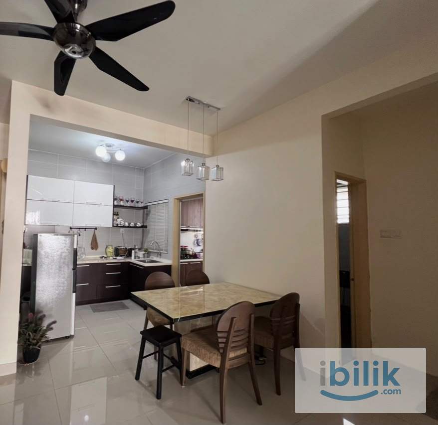 Junior Suite with Enclosed Bathroom Full Furnished for Rent, Green Terrain Prima Villa Cheras - Image 7