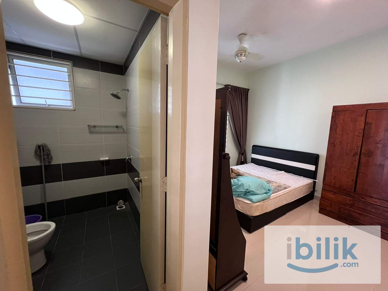 Junior Suite with Enclosed Bathroom Full Furnished for Rent, Green Terrain Prima Villa Cheras - Image 1