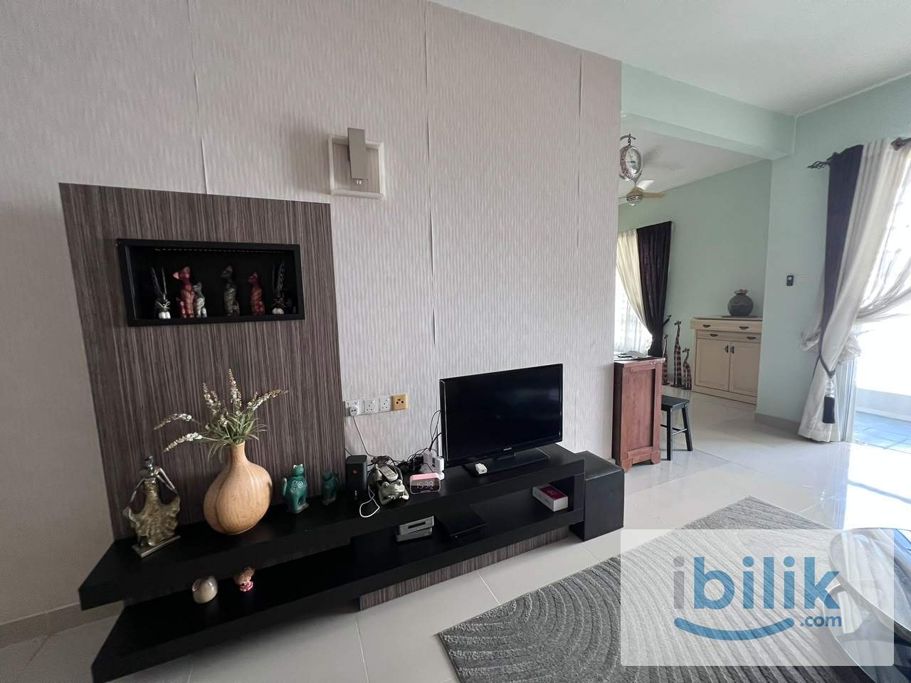 Junior Suite with Enclosed Bathroom Full Furnished for Rent, Green Terrain Prima Villa Cheras - Image 4