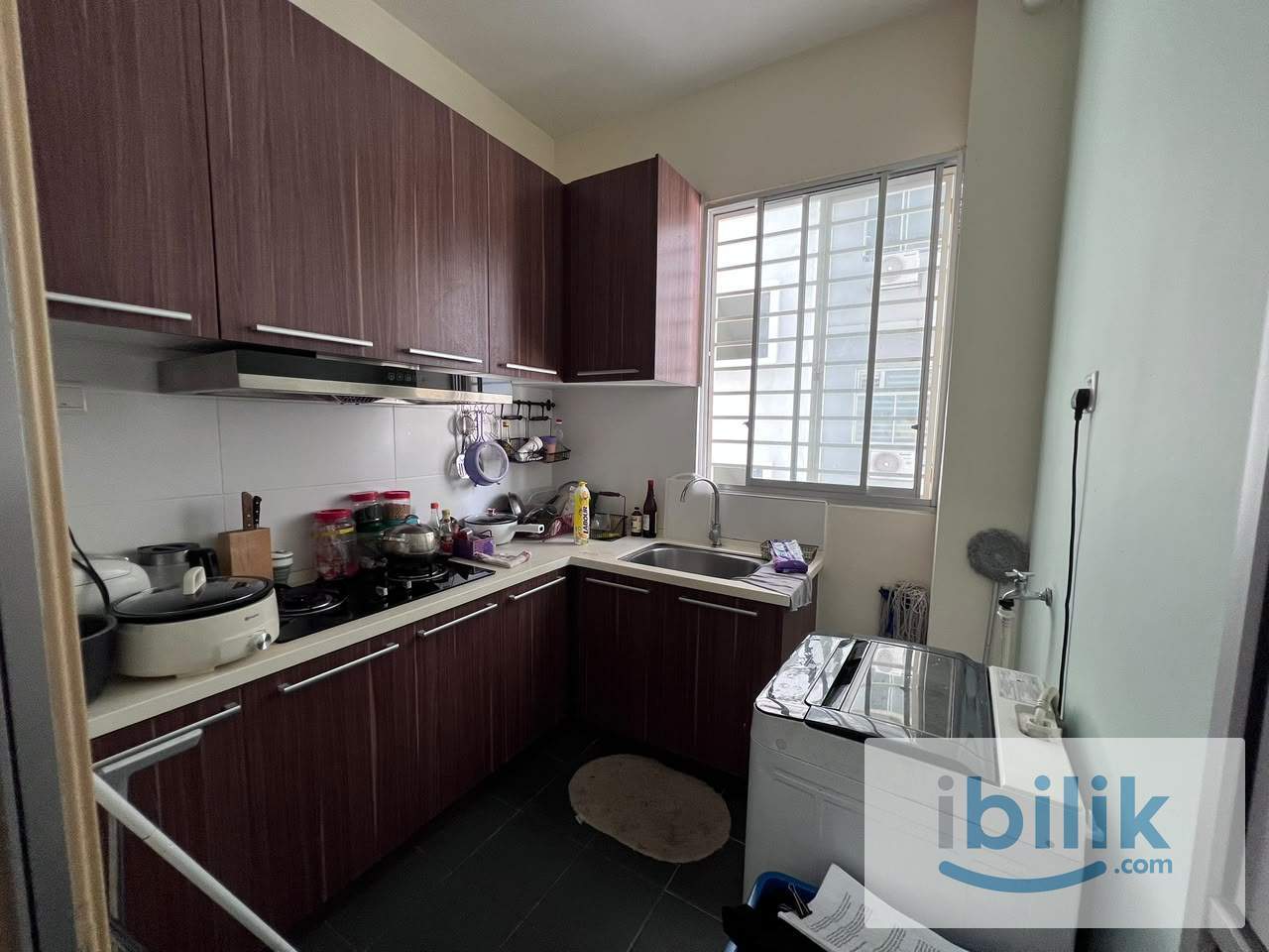 Junior Suite with Enclosed Bathroom Full Furnished for Rent, Green Terrain Prima Villa Cheras - Image 5