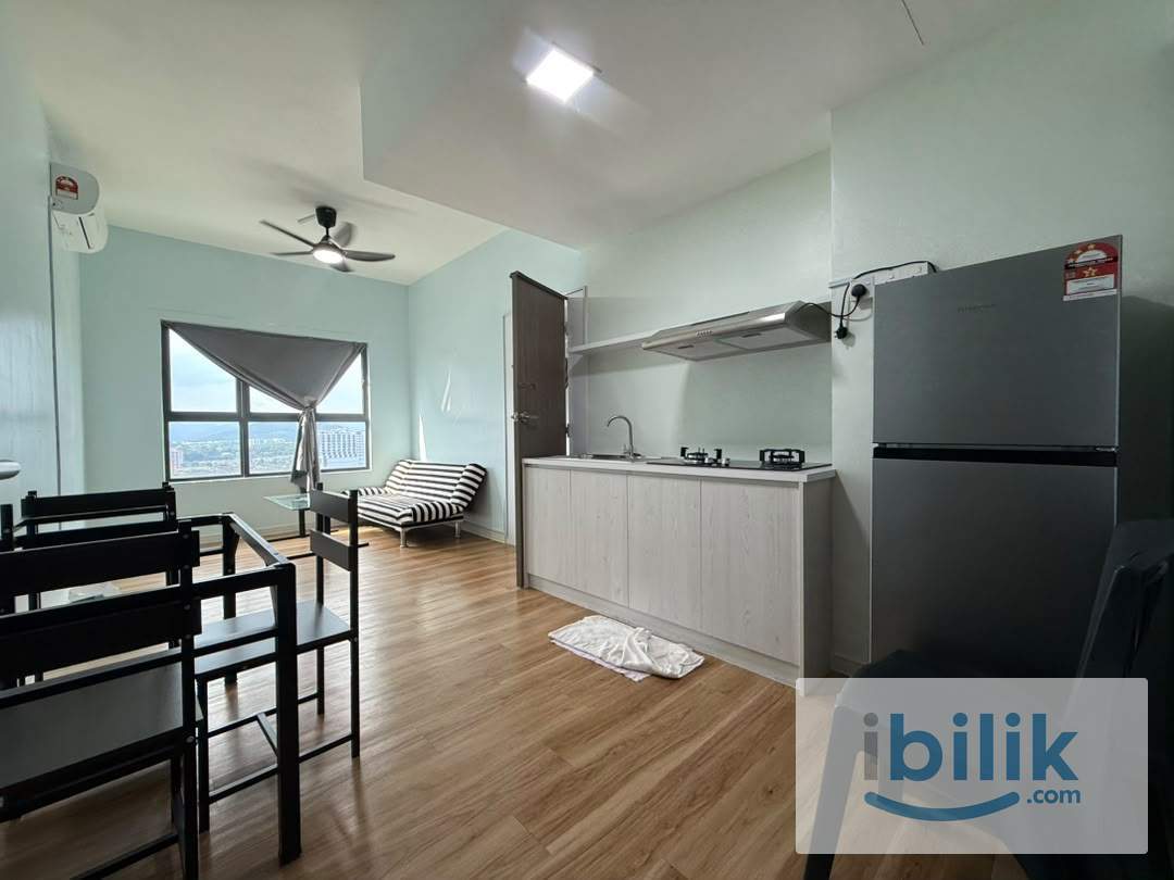 Armani Residence | Bandar Sungai Long kajang | UTAR fully furnished | 1R+1B+1Kitchen+Own Living hall - Image 1