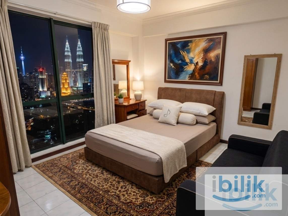 Luxury Master Bedroom at Vista Damai KLCC (Next to Intermark & MRT) - Image 1