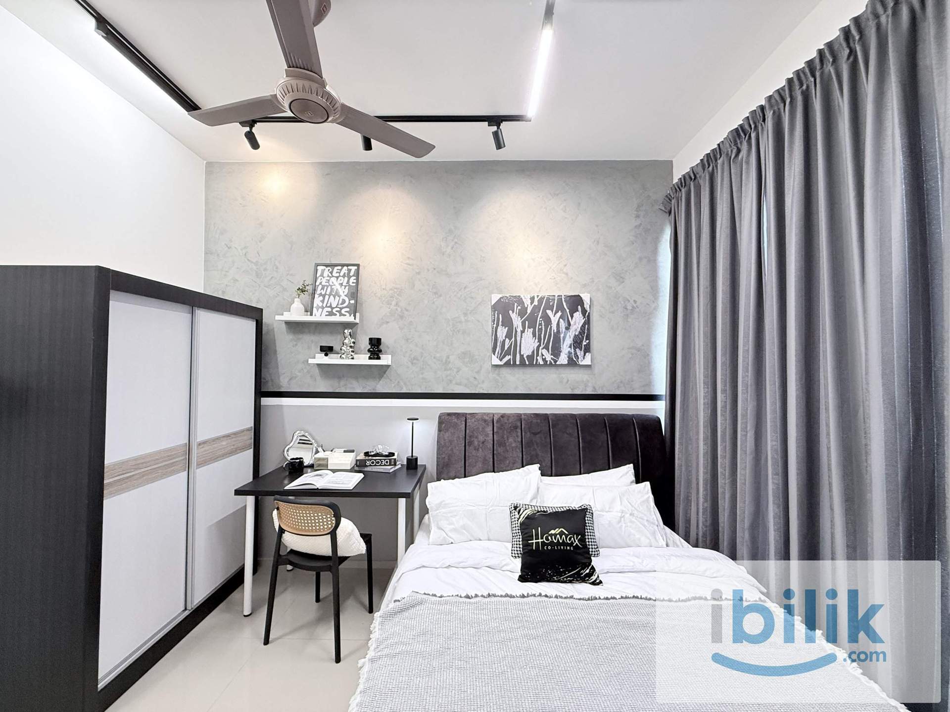 🔥MUST VIEW ROOM!🔥PREMIUM QUEEN ROOM FOR MIX GENDER UNIT 🏡NEAR TO BANDAR BOTANIC 🛍️ - Image 6