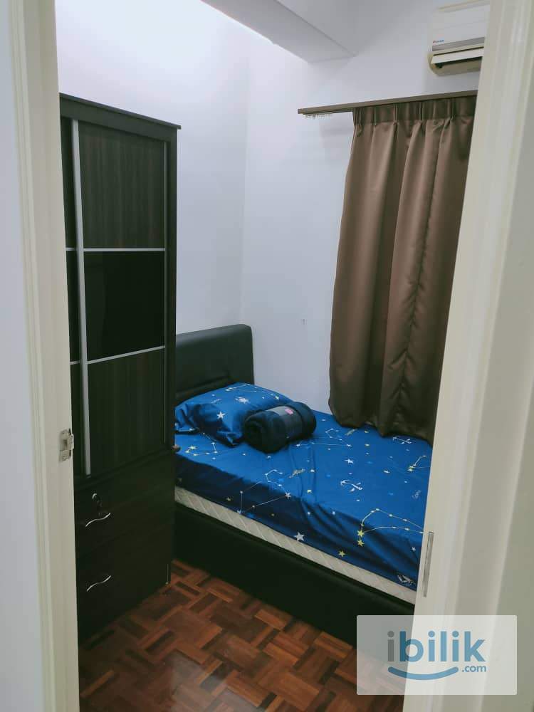 [Fully Furnished Female Only]-Cozy Small Bedroom With Shared Bathroom Only !! - Image 1