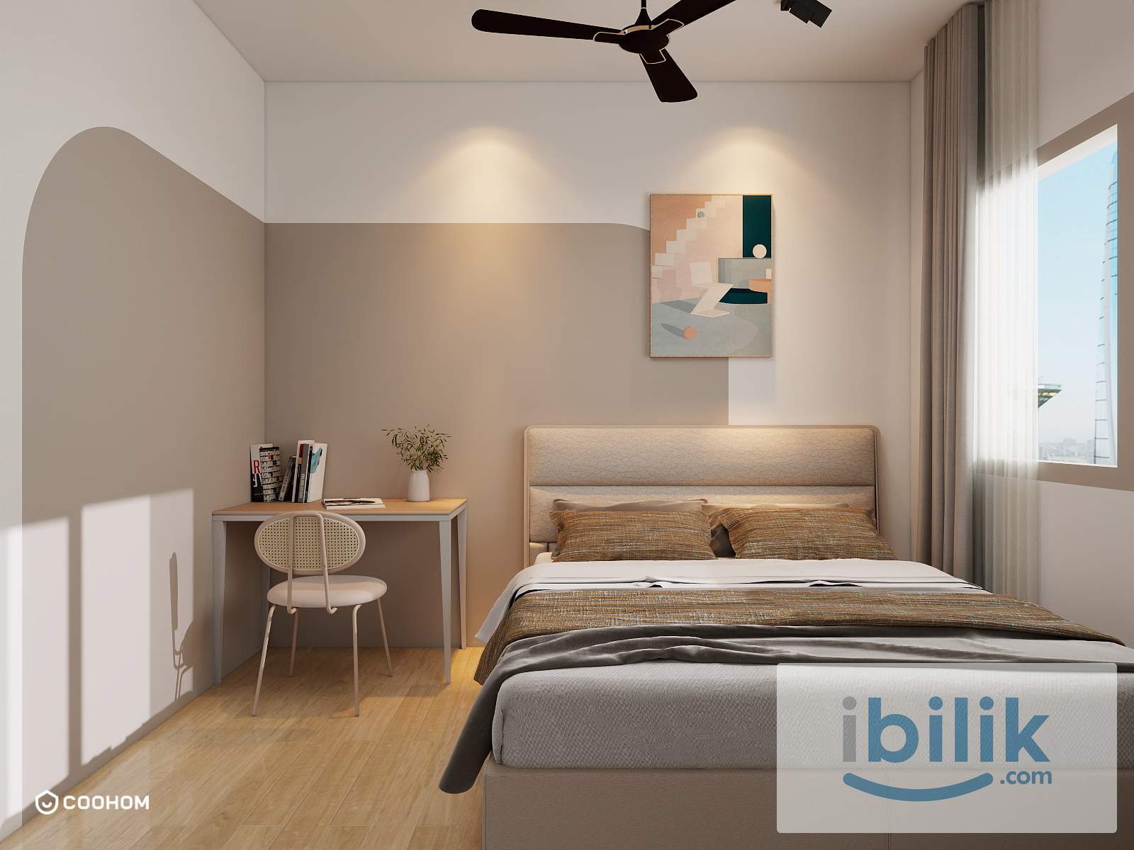 🔥 MUSLIMAH  CO-LIVING | MUST VIEW PREMIUM QUEEN SIZED BED 🔥 🏆 Clean • Organised • Comfortable • Secure • Move-In Ready - Image 1