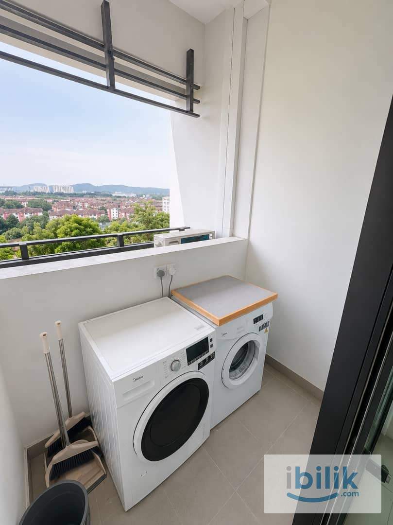 💃 Female Only 🚺 Fully Furnished Room For Rent @ I-Residences 💞 | 🏃‍♀️‍➡️ Walk to Central i-City Mall 🛒 - Image 6