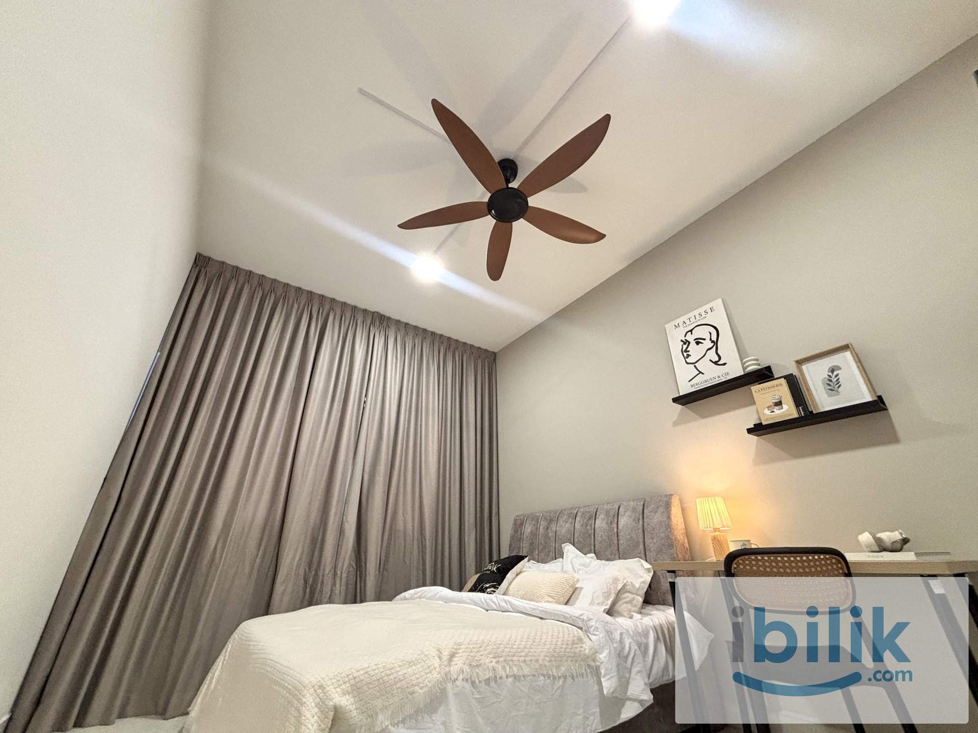 🏡 QUEEN ROOM RM800 ONLY FOR MIX GENDER HOUSE IN BUKIT JALIL 😍 EASY ACCESS TO LRT AND STADIUM BUKIT JALIL 🚅 - Image 4