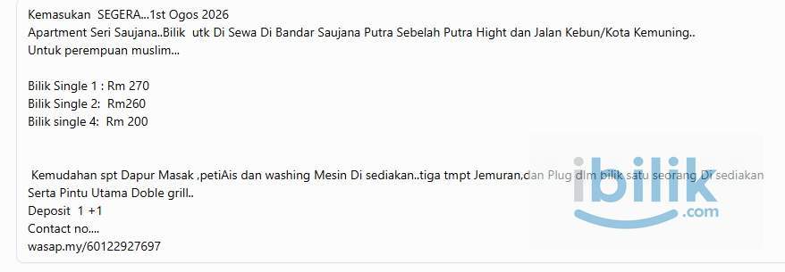 bilik 1,bilik 2 dan bilik 4 - Image 1