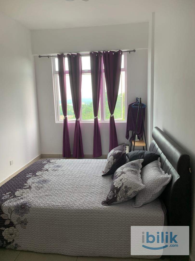 Room for Rent at Seroja Hills, Salak Tinggi | Fully Furnished | Balcony | 3 Bed 2 Bath Condo - Image 1