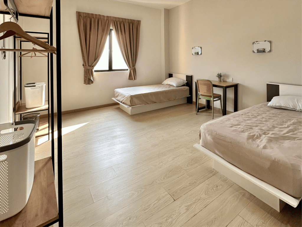 2 Single Bed Shared Room