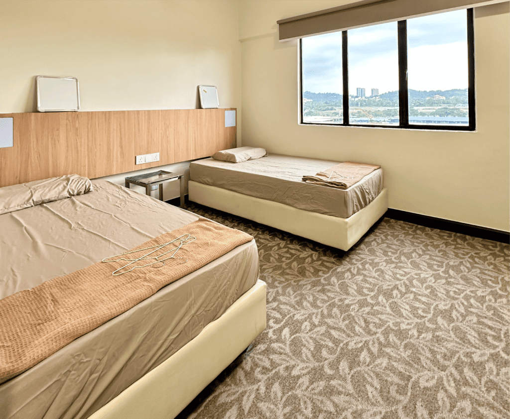2/3 Single Bed Shared Room